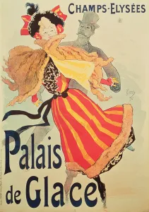 Ice Palace, Champs Elysees, Paris, 1893 (colour litho) Ice Palace, Champs Elysees, Paris, 1893 (colour litho)