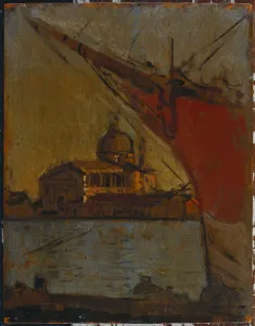 Il Redentore, from the Zattere, Venice, c.1895-96 (oil on panel) Il Redentore, from the Zattere, Venice, c.1895-96 (oil on panel)