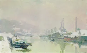 The Ile Lacroix under Snow, 1893 (oil on canvas) The Ile Lacroix under Snow, 1893 (oil on canvas)