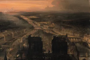 Illumination of Notre Dame to Celebrate the Election of Prince Louis-Napoleon Bonaparte Illumination of Notre Dame to Celebrate the Election of Prince Louis-Napoleon Bonaparte