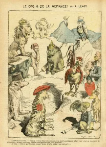 Illustration by Achille Lemot (1846-1909) in Le Pelerin Illustration by Achille Lemot (1846-1909) in Le Pelerin