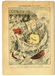 Illustration of Achille Lemot (1846-1909) in Le Pelerin Illustration of Achille Lemot (1846-1909) in Le Pelerin