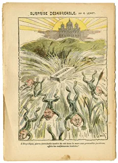 Illustration of Achille Lemot (1846-1909) in Le Pelerin Illustration of Achille Lemot (1846-1909) in Le Pelerin