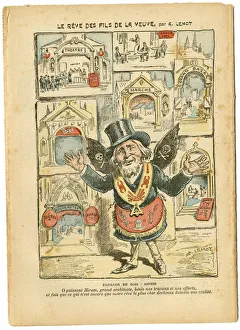 Illustration by Achille Lemot (1846-1909) in Le Pelerin Illustration by Achille Lemot (1846-1909) in Le Pelerin