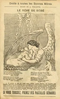 Illustration of Adolphe dit Willette (1857-1926) in Le Pelerin Illustration of Adolphe dit Willette (1857-1926) in Le Pelerin