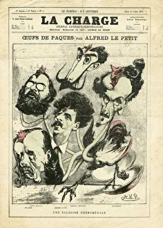 Illustration of Alfred Le Petite (1841-1909) in La Charge (1870) Illustration of Alfred Le Petite (1841-1909) in La Charge (1870)