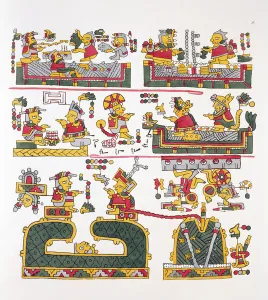 Illustration from Antiquities of Mexico by Edward King (1795-1837 Illustration from Antiquities of Mexico by Edward King (1795-1837