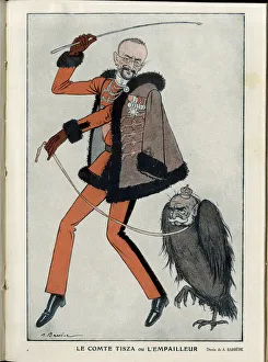 Illustration of A Barrere (1874-1931) in ' Fantasio' Illustration of A Barrere (1874-1931) in ' Fantasio'
