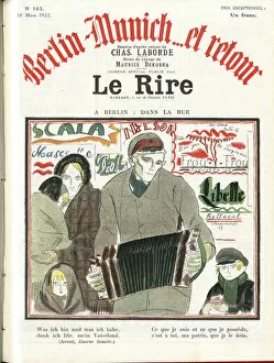 Illustration of Chas-Laborde (1886-1941) for the Cover of Le Rire