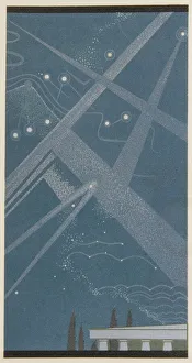 Illustration from Daphne by Alfred de Vigny, 1924 (colour litho) Illustration from Daphne by Alfred de Vigny, 1924 (colour litho)