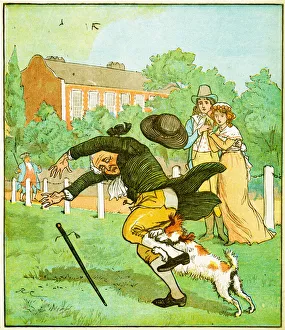 Illustration for An Elegy on the Death of a Mad Dog, 1879 (litho) Illustration for An Elegy on the Death of a Mad Dog, 1879 (litho)