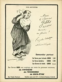 Illustration by Emmanuel Barcet (1870-1940) in Le Rire, 23/01/09 - Nos artistes