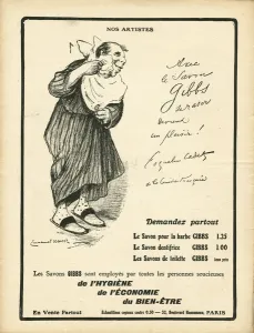 Illustration by Emmanuel Barcet (1870-1940) in Le Rire, 23/01/09 - Nos artistes Illustration by Emmanuel Barcet (1870-1940) in Le Rire, 23/01/09 - Nos artistes