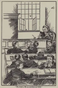 Illustration for The Essays of Elia by Charles Lamb (litho) Illustration for The Essays of Elia by Charles Lamb (litho)