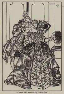 Illustration for The Essays of Elia by Charles Lamb (litho) Illustration for The Essays of Elia by Charles Lamb (litho)