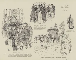 Illustration for La Vie De Londres by Mars (litho) Illustration for La Vie De Londres by Mars (litho)