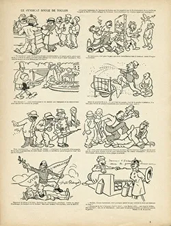 Illustration of Maurice Radiguet (1866-1941) in Le Rire Illustration of Maurice Radiguet (1866-1941) in Le Rire