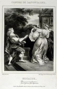 Illustration from Nicaise From the Tales of La Fontaine, 1830 (engraving) Illustration from Nicaise From the Tales of La Fontaine, 1830 (engraving)