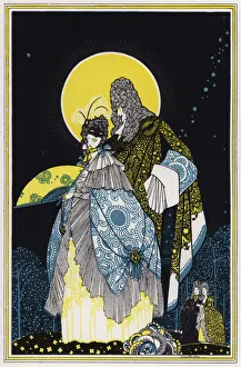 Illustration for 'Rogues In Porcelain', A Miscellany of Eighteenth Century Poems (colour litho) Illustration for 'Rogues In Porcelain', A Miscellany of Eighteenth Century Poems (colour litho)