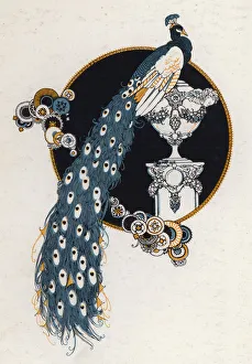 Illustration for 'Rogues In Porcelain', A Miscellany of Eighteenth Century Poems (colour litho) Illustration for 'Rogues In Porcelain', A Miscellany of Eighteenth Century Poems (colour litho)