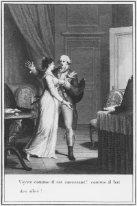 Illustration from The Sorrows of Werther by Johann Wolfgang Goethe (1749-1832) Illustration from The Sorrows of Werther by Johann Wolfgang Goethe (1749-1832)