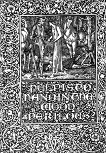 Illustration from The Well at Worlds End by William Morris, 1896 Illustration from The Well at Worlds End by William Morris, 1896