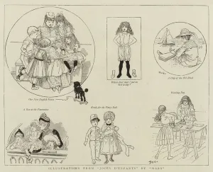 Chip Gallery: Illustrations from 'Joies d Enfants'(engraving)