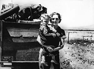 Impact of the Great Depression in South Dakota, 1929 (b/w photo)
