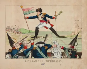 The Imperial Stride, 1815 (coloured engraving) The Imperial Stride, 1815 (coloured engraving)