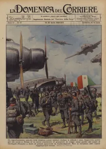 Tirana Gallery: A very important episode of the lightning-fast Italian military action in Albania was