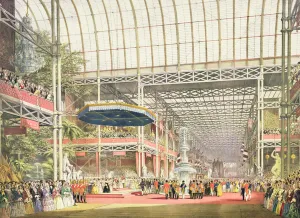Images Dated 16th March 2011: The Inauguration of the Great Industrial Exhibition of 1851