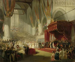 The Inauguration of King William II in the Nieuwe Kerk in Amsterdam on 28 November 1840 The Inauguration of King William II in the Nieuwe Kerk in Amsterdam on 28 November 1840