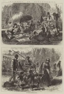 Incidents Gallery: Incidents of Hop-Gathering (engraving)