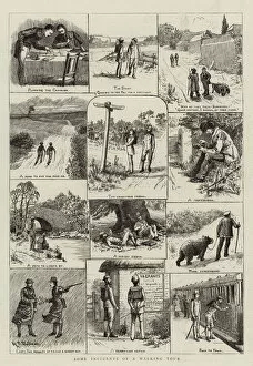 Incidents Gallery: Some Incidents of a Walking Tour (engraving)