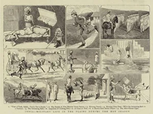 India, Military Life in the Plains during the Hot Season (engraving) India, Military Life in the Plains during the Hot Season (engraving)