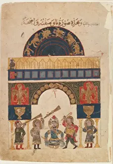 An Indian astrological chart depicting signs of the eastern Zodiac, 1850 An Indian astrological chart depicting signs of the eastern Zodiac, 1850