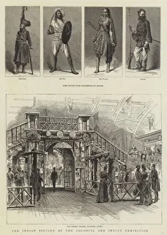 The Indian Section of the Colonial and Indian Exhibition (engraving) The Indian Section of the Colonial and Indian Exhibition (engraving)