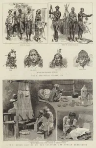 The Indian Section of the Colonial and Indian Exhibition (engraving) The Indian Section of the Colonial and Indian Exhibition (engraving)