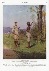 Indian soldiers in France, World War I, 1914 (colour litho) Indian soldiers in France, World War I, 1914 (colour litho)