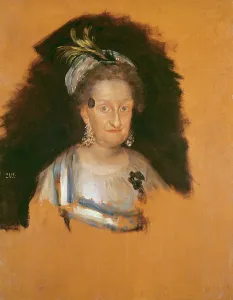 The Infanta Marie Josepha (study for the Family of Charles IV), before 1800 (oil The Infanta Marie Josepha (study for the Family of Charles IV), before 1800 (oil