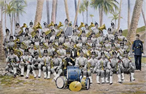 Infantry band in the Republic of Ecuador at the end of the 19th century Infantry band in the Republic of Ecuador at the end of the 19th century