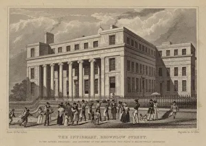 Thomas (after) Allom Gallery: The Infirmay, Brownlow Street (engraving)