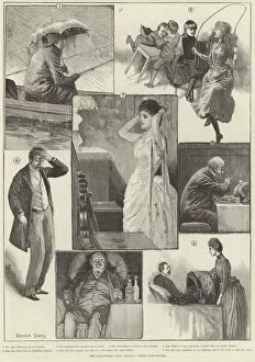 The influenza (engraving)