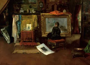 The Inner Studio, Tenth Street, 1882 (oil on canvas) The Inner Studio, Tenth Street, 1882 (oil on canvas)