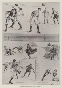 The Inter-University Football Match on 18 February (litho) The Inter-University Football Match on 18 February (litho)