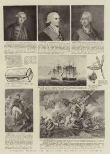 Interesting Pictures and Relics from the Royal Naval Exhibition (litho) Interesting Pictures and Relics from the Royal Naval Exhibition (litho)