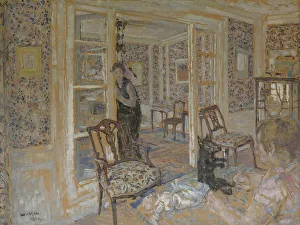 Common Life Gallery: Interior, 1930 (oil on canvas)