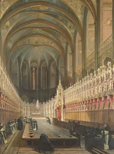 Interior of Albi Cathedral, 1832 (oil on canvas) Interior of Albi Cathedral, 1832 (oil on canvas)