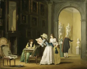 Interior from an Art Collection (oil on canvas) Interior from an Art Collection (oil on canvas)