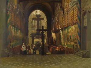 Interior of the Church of Saint Gereon at Cologne (oil on canvas) Interior of the Church of Saint Gereon at Cologne (oil on canvas)